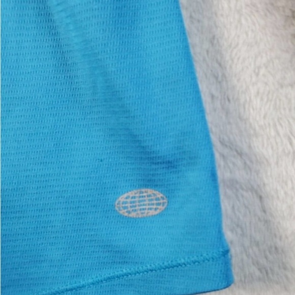 Reel Legends Freeline Women Shirt Size XL Aqua Blue Long Sleeve Performance - Picture 3 of 8